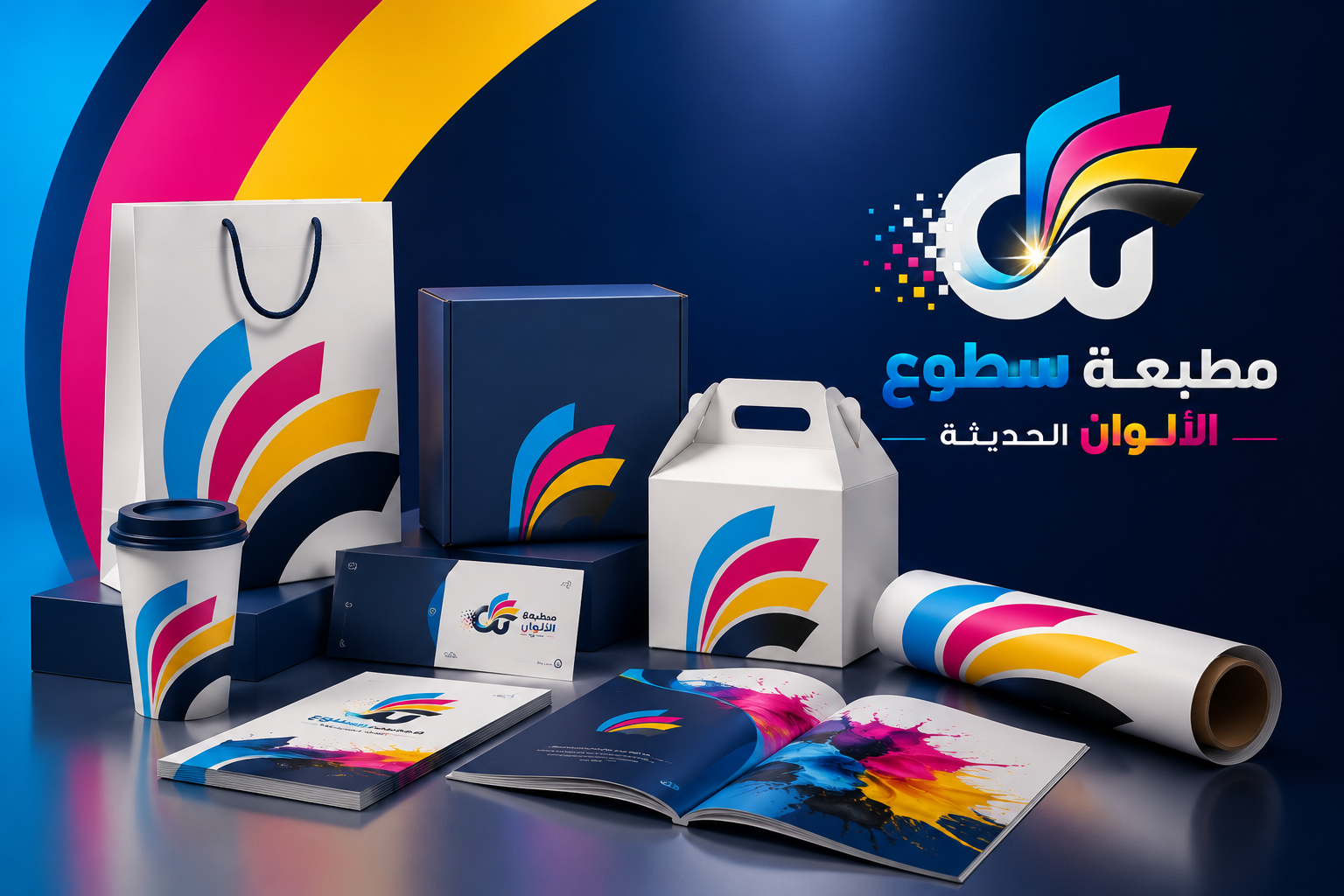 مطبعة سطوع الألوان الحديثة